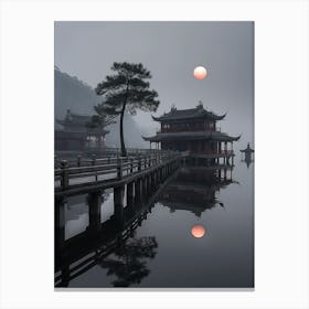 Chinese Temple 1 Canvas Print