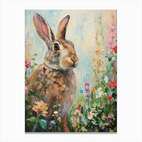 Dutch Rabbit Painting 2 Canvas Print