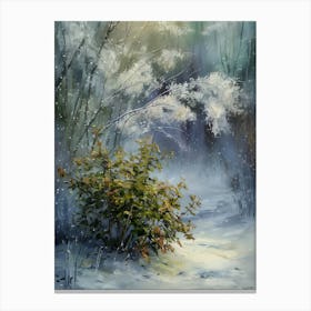 Snowy Forest 2 Canvas Print