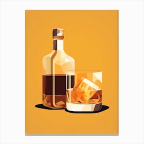 Raise a Glass: Whiskey Poster Collection Canvas Print