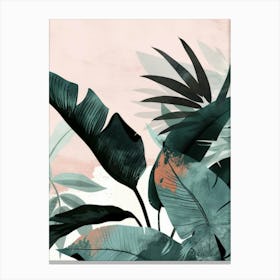 Tropical Leaves 123 Canvas Print