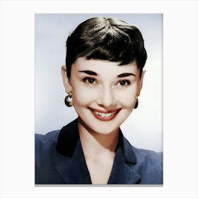 Audrey Hepburn Canvas Print