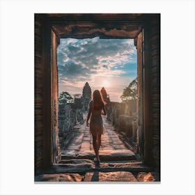 Angkor Temple Canvas Print