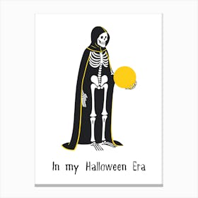 Willow - Taylor Swift Halloween punny poster Canvas Print