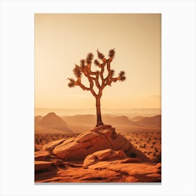  Photograph Of A Joshua Tree In Grand Canyon 1 Canvas Print