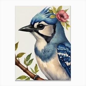 Blue Jay 3 Canvas Print