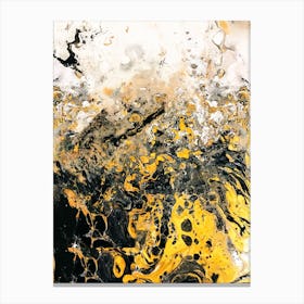 Golden Rain Canvas Print