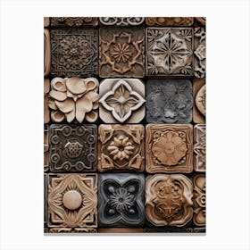 Decorative Tiles Canvas Print