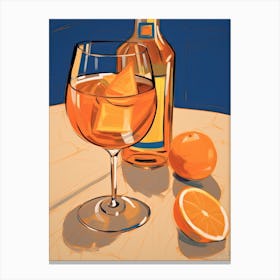 Tequila And Oranges Canvas Print