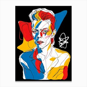 Stardust Spectrum: A Tribute to Bowie II Canvas Print