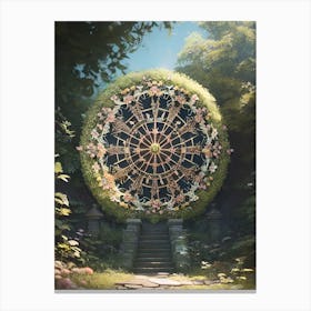 Clockwork Garden Canvas Print