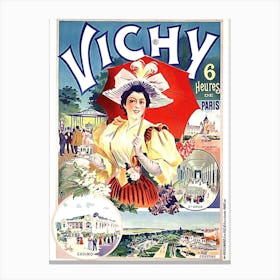 Vichy, France Canvas Print