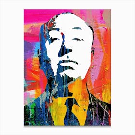 Alfred Hitchcock Canvas Print