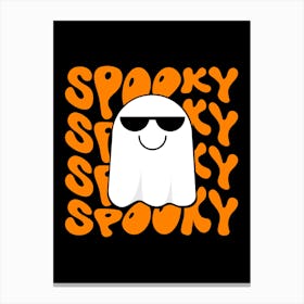 Spooky Cool Canvas Print