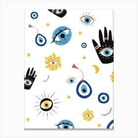 Evil Eye 1 Canvas Print