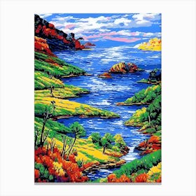 Landscape Painting 30 Canvas Print