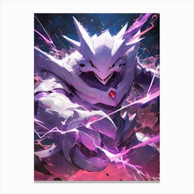 Palkia Pokemon Anime Manga Japan Poster Canvas Print