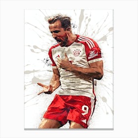 Harry Kane Bayern Canvas Print