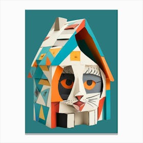 Cat House 1 Canvas Print