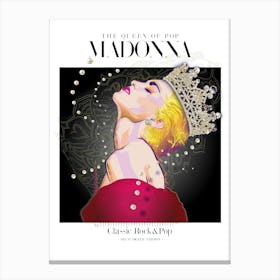 Madonna Poster Canvas Print