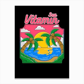 Vitamin Sea 2 Canvas Print