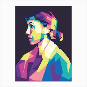 Wpap Virginia Woolf Canvas Print