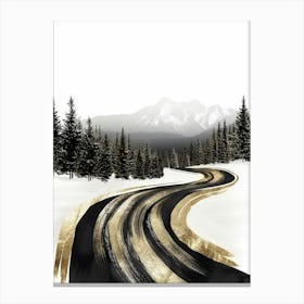 Road In The Mountains 2 Canvas Print