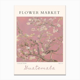 Flower Market 40 Canvas Print