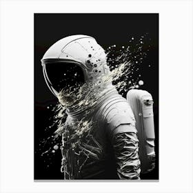 Astronaut Painting Canvas Print