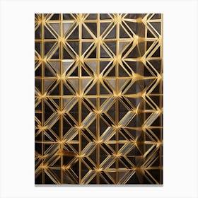 Geometric Pattern Illustration 17 Canvas Print