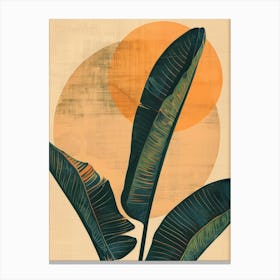 Banana Leaf 3 Canvas Print