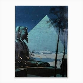 Egyptian Pyramids 4 Canvas Print