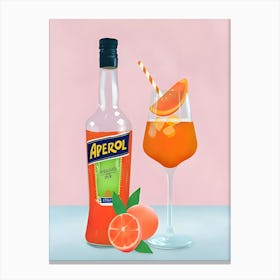 Aperol Canvas Print