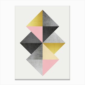 Minimalist geometric shapes 8 Canvas Print