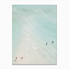 Crystal Clear Waters In Mexico Canvas Print