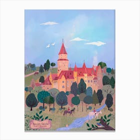 Bouzov Castle Canvas Print