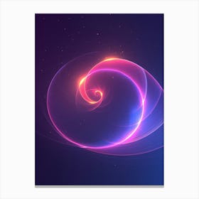 Abstract Spiral Canvas Print