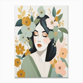Flower Girl 1 Canvas Print