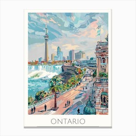 Ontario Skyline Canvas Print