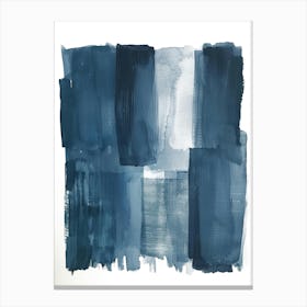 Blues And Grays Canvas Print