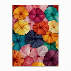 Colorful Flowers Canvas Print