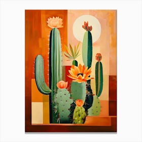 Cactus Garden Canvas Print