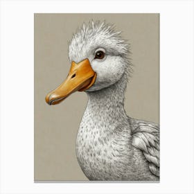 Duck! 6 Canvas Print