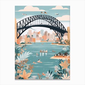 The Sydney Harbour Bridge Australia Canvas Print