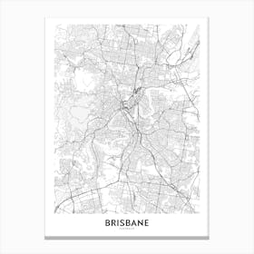 Brisbane Canvas Print