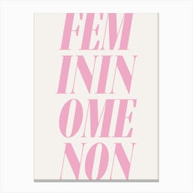 Femininominon - Chappell Lyrics Stampe su tela