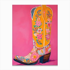 Cowboy Boots 10 Canvas Print