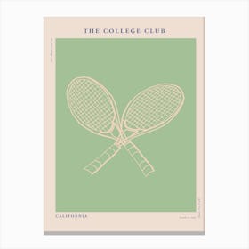 The college club no 31 Canvas Print