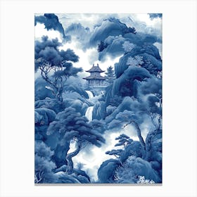 Fantastic Chinese Landscape 4 Canvas Print