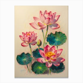 Lotus Flower 3 Canvas Print